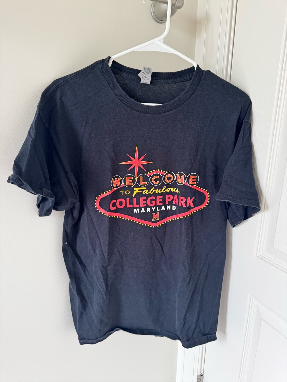 Gildan Black Kids Short-Sleeve 'Welcome to Fabulous College Park Maryland' Tee